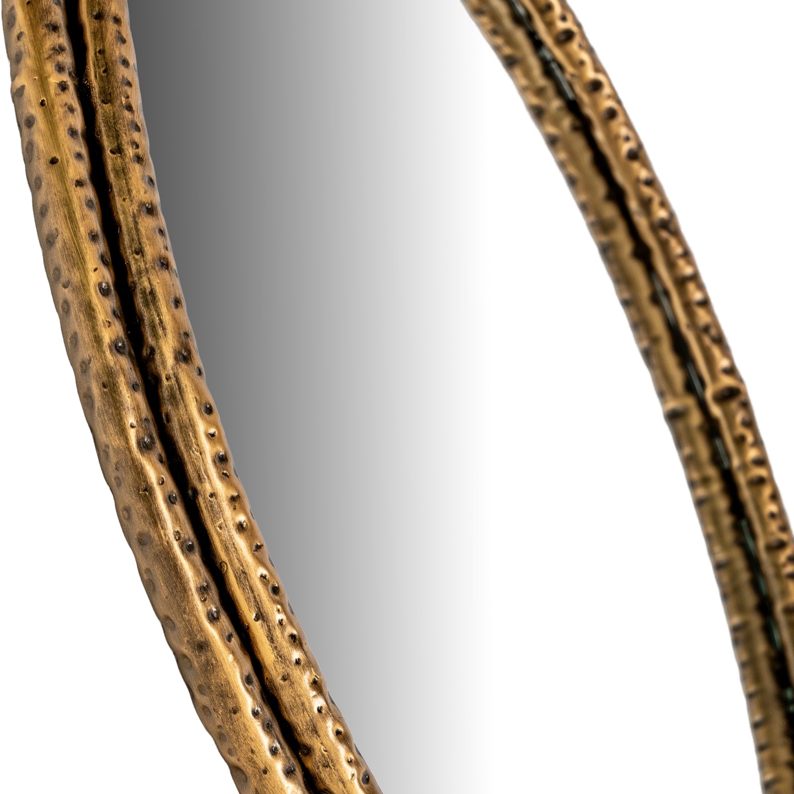 Nahla Mirror With Dimpled Frame