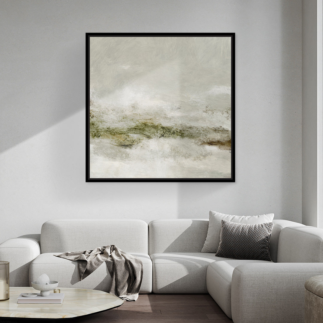 Nature Square Framed Printed Canvas