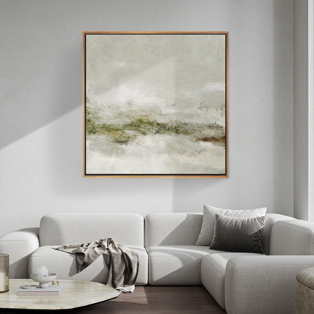 Nature Square Framed Printed Canvas