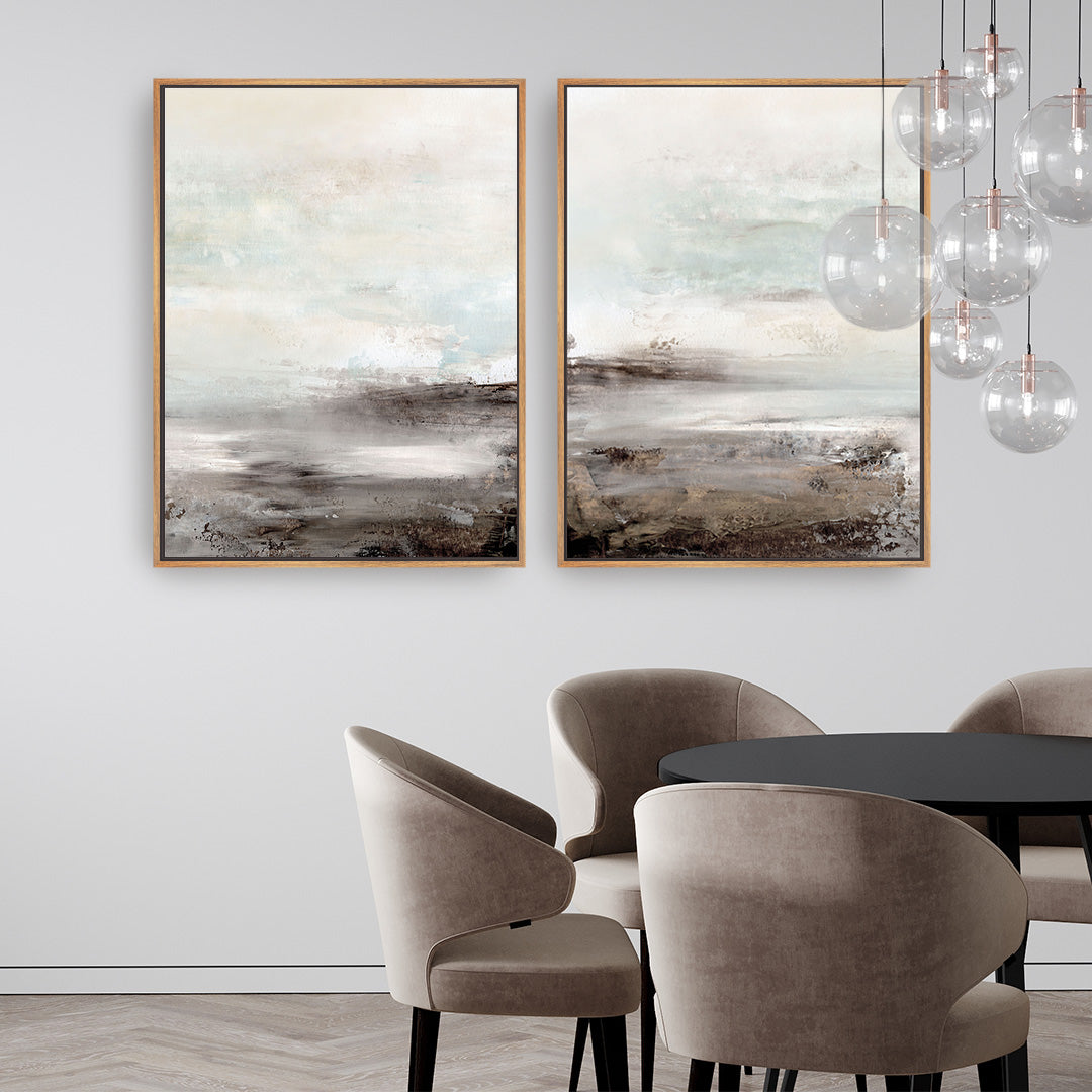 Downtempo Framed Canvas Set of 2