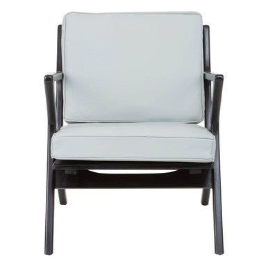 Kendari Grey Cow Leather Chair