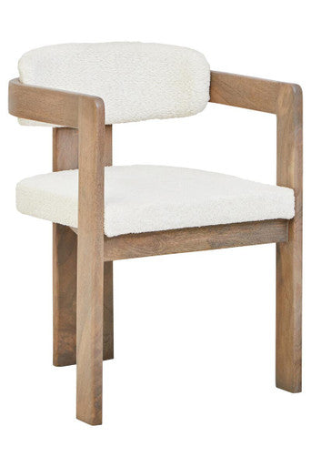 Torello Grey Mango Wood Chair
