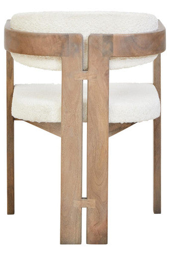 Torello Grey Mango Wood Chair
