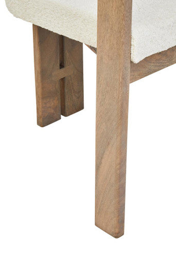 Torello Grey Mango Wood Chair