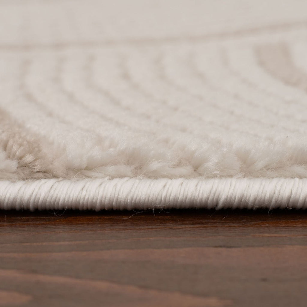 Carmel Cream-Beige Geometric Rug | 6070