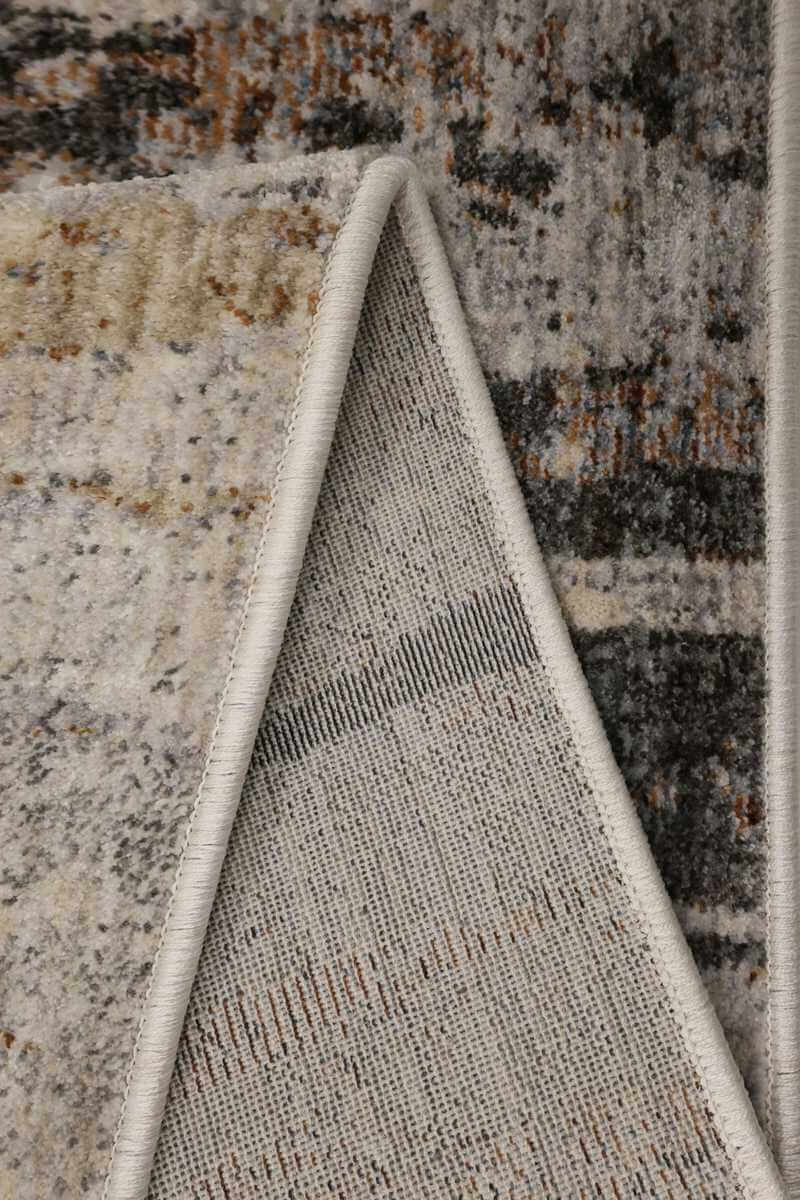 Aspre Shades Lines Rug – Brown Striped