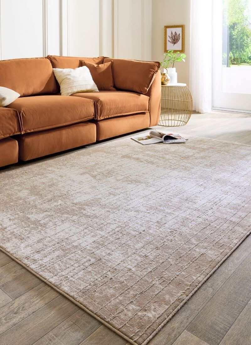 Abstract Stripes & Geometric Pattern | Neutral Tones