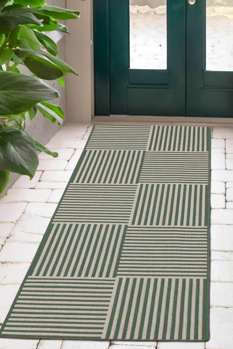 County Multistripe Rug – Indoor/Outdoor Use