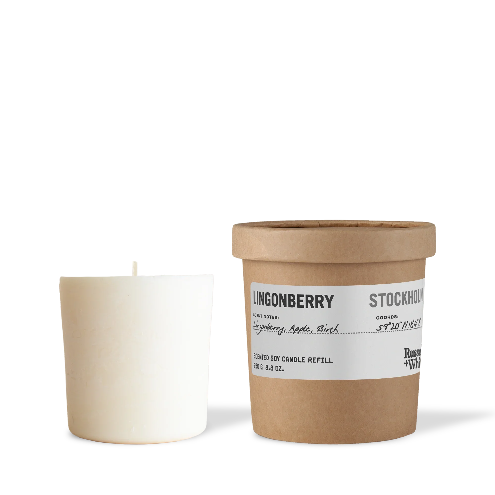 Lingonberry Scented Candle Refill