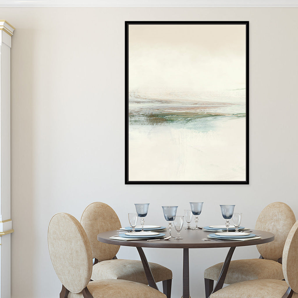 Sunset Framed Printed Canvas