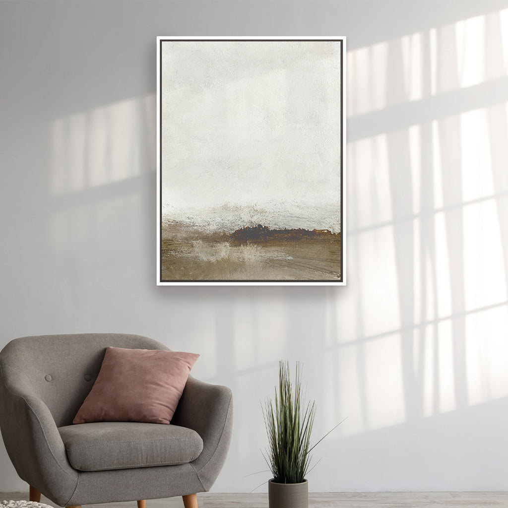 Away from hear 2 Framed Printed Canvas