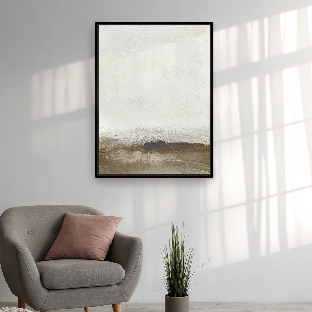 Away from hear 2 Framed Printed Canvas