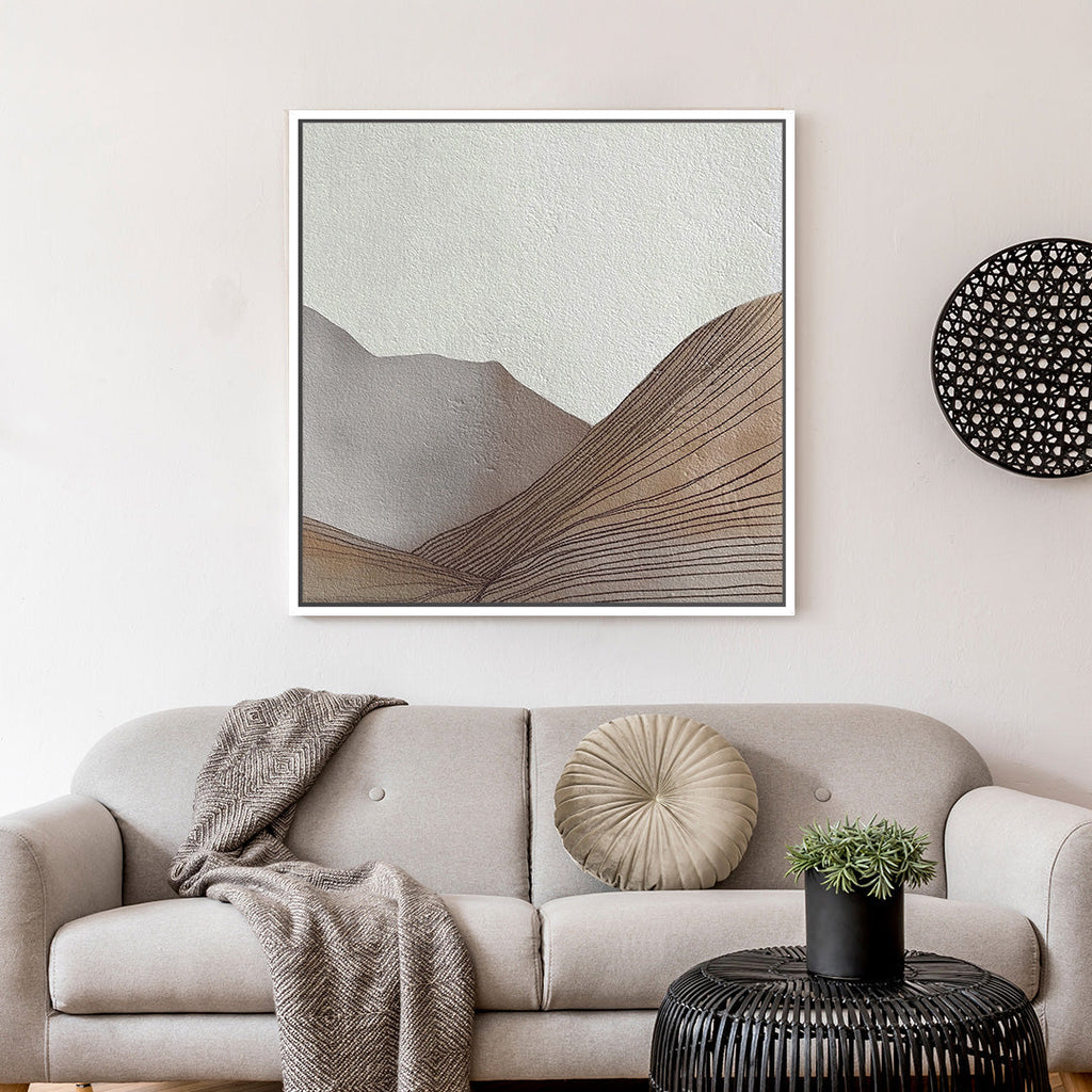 Morros Square Framed Printed Canvas