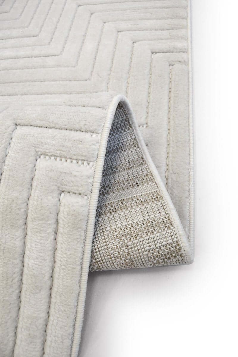 Malmo Maze Rug – Geometric 3D Textured Design