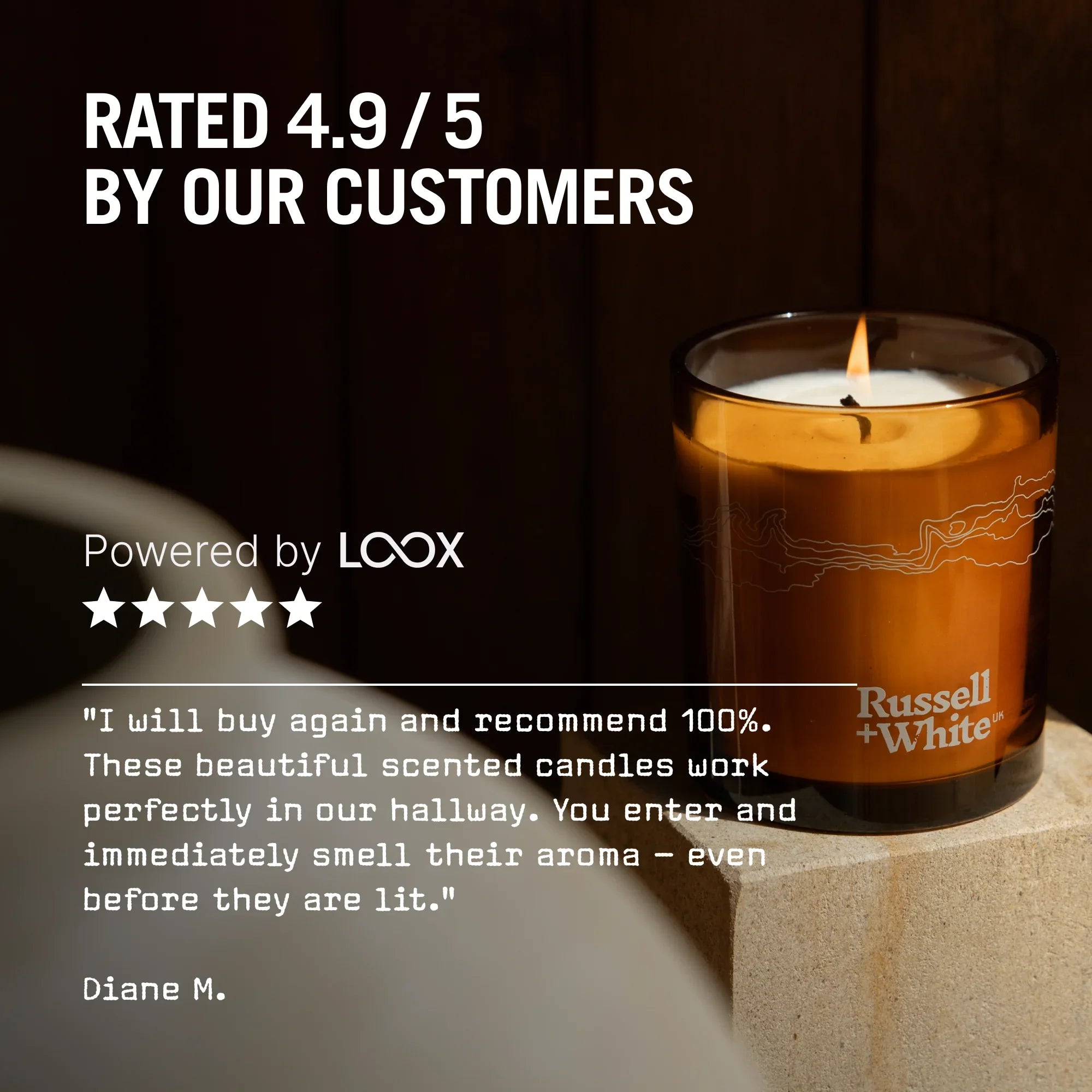 Red Lake Scented Candle