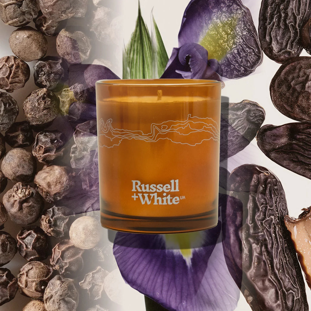 Firenze Leather Scented Candle Refill