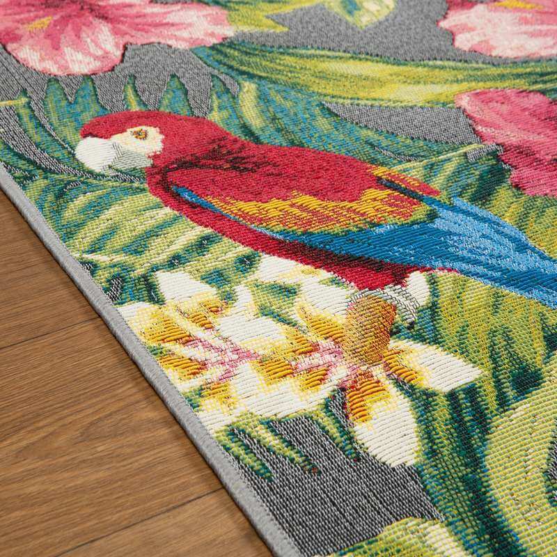 Tropicana Floral – Multicolour Indoor/Outdoor Rug