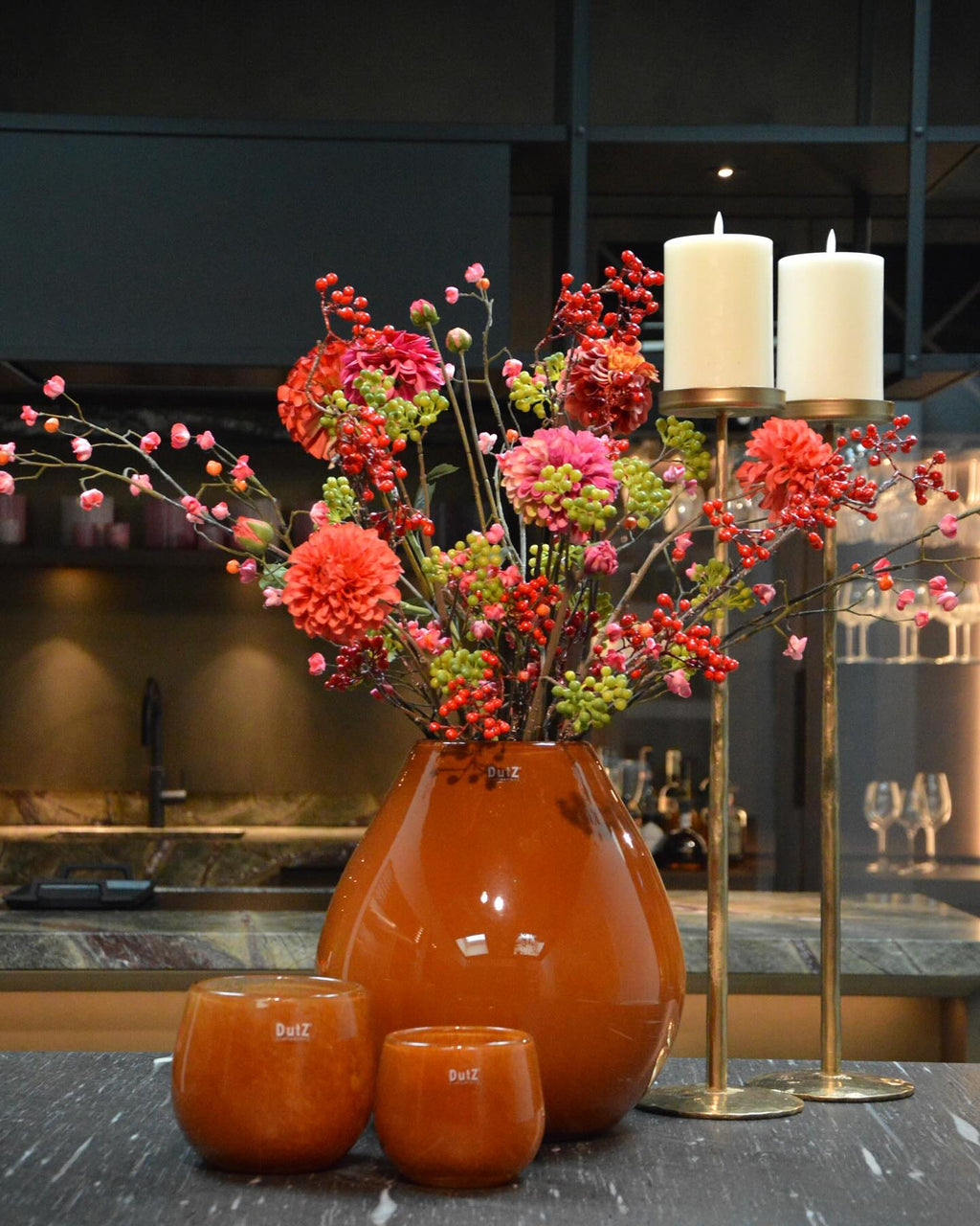 VASE DRUBA - RUSTED BROWN  by DutZ