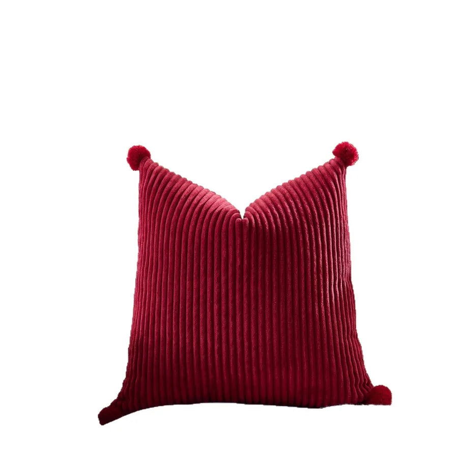 Christmas Deer Pillow Nordic Ins Style Sofa Living Room Decorative Cushion Cover Holiday Decoration Simple Printed Throw Pillow