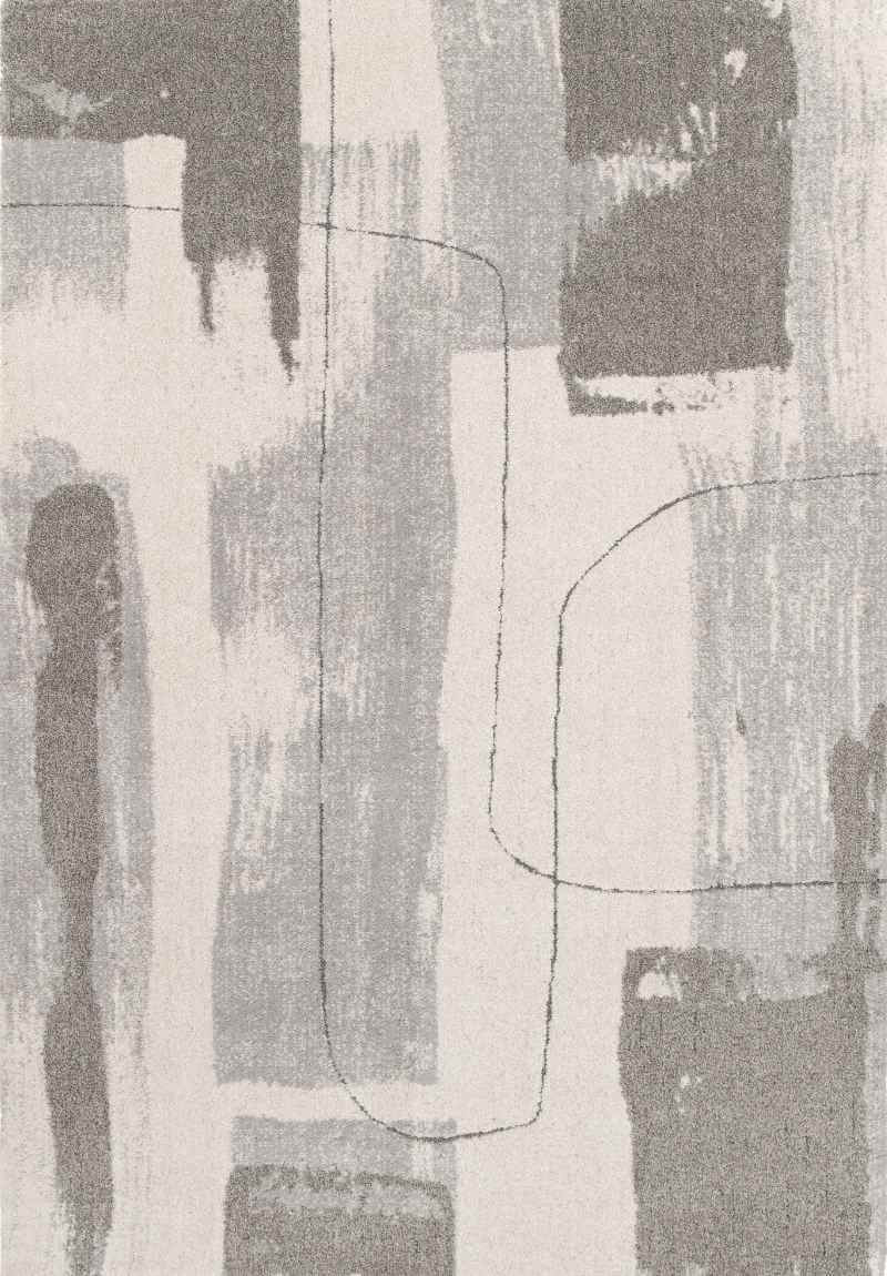 Pure Cream Rug – Soft 3D Texture Abstract Design